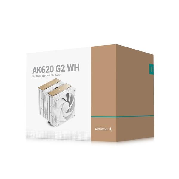 Deepcool CPUクーラー AK620 G2 WH R-AK620G2-WHNNMN-GJD | ノジマ