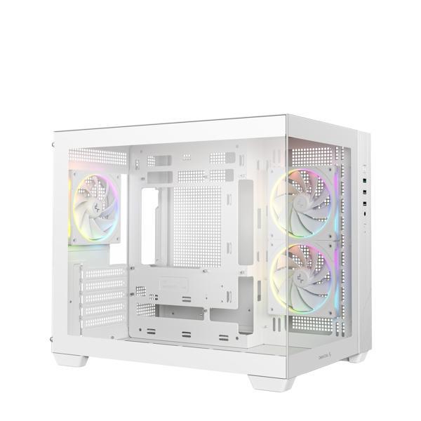 Deepcool PCケース CG330 3Fシリーズ デュアルチャンバー構造 ホワイト