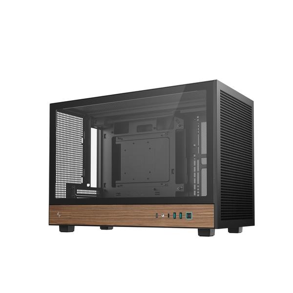 Deepcool PCケース CH260 WOOD R-CH260-BKNWM0-G-1 | ノジマオンライン