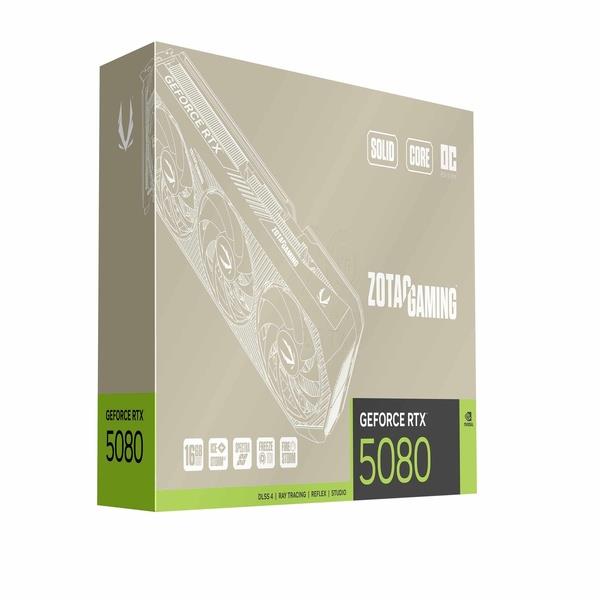 ZOTAC グラフィックボード GAMING GeForce RTX 5080 SOLID CORE OC