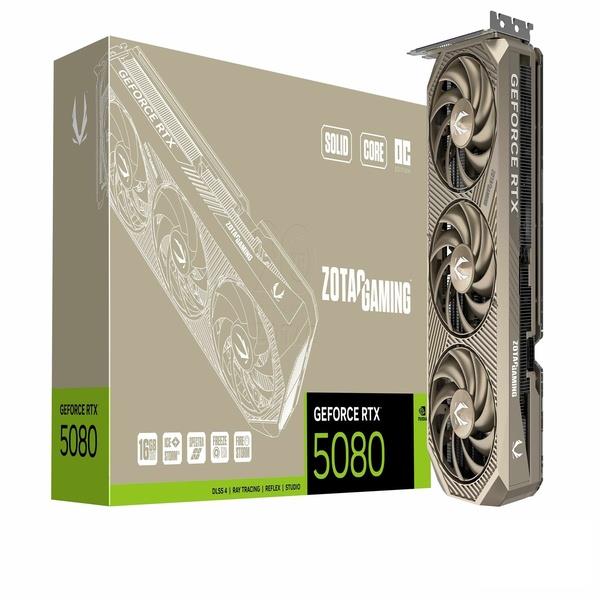 ZOTAC グラフィックボード GAMING GeForce RTX 5080 SOLID CORE OC