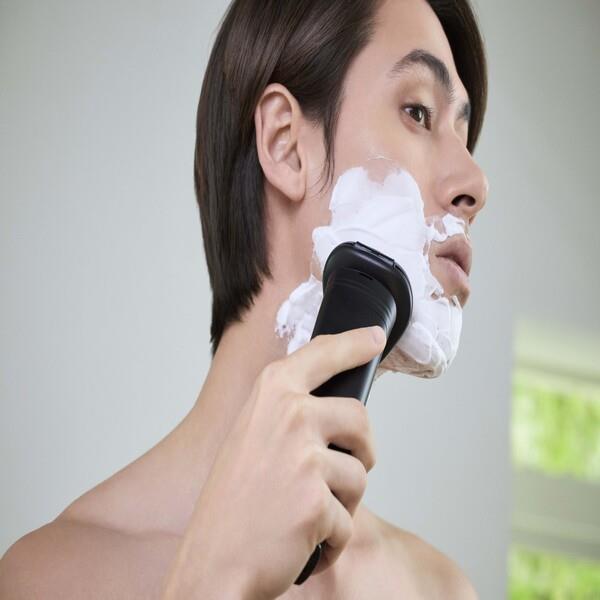 YA−MAN YJEC0 BLACK ヤーマン 電動シェーバーHOT SHAVE+sobrape.com.br