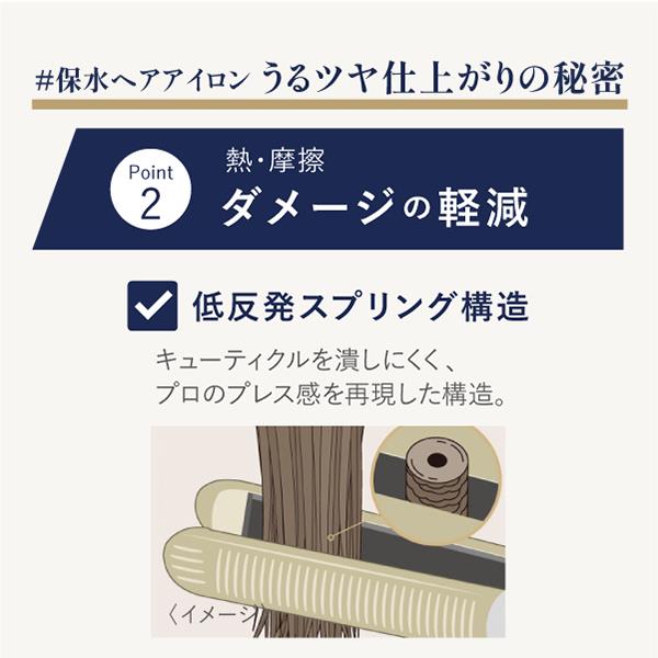 ヤーマン スムースアイロンフォトイオン プラス ネイビー YJHB6L