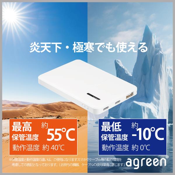 コンピューケース・ジャパン 準固体モバイルバッテリー 5000mAh