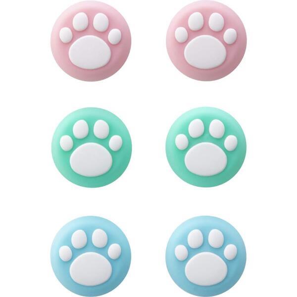 Switch】 CYBER・Proコン用アナログスティックカバーねこにゃんプラス