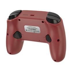 Switch2】 CYBER・ゲーミングコントローラー6B無線タイプ レッド
