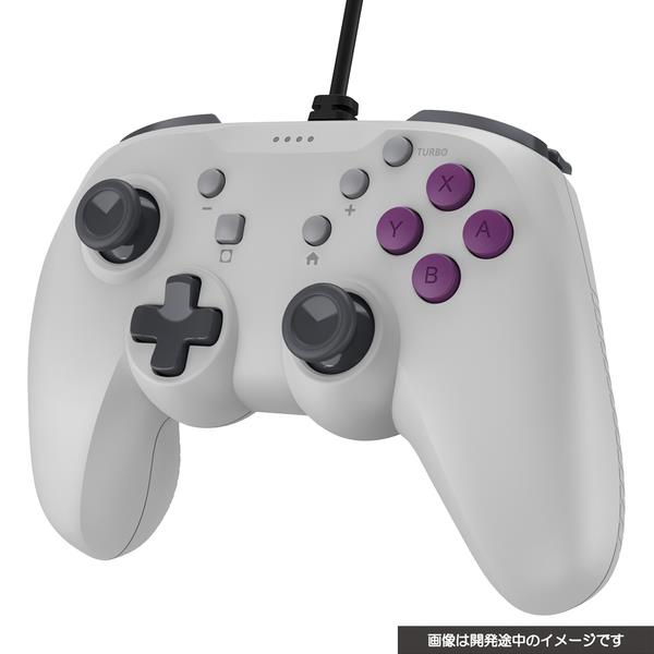 Switch2】 CYBER・レトロスタイルゲームパッド4B有線タイプ レトロ