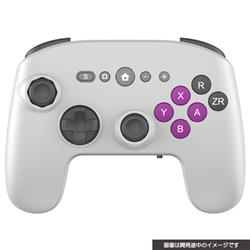 【Switch2】 CYBER・レトロスタイルゲームパッド6B無線タイプ レトログレー