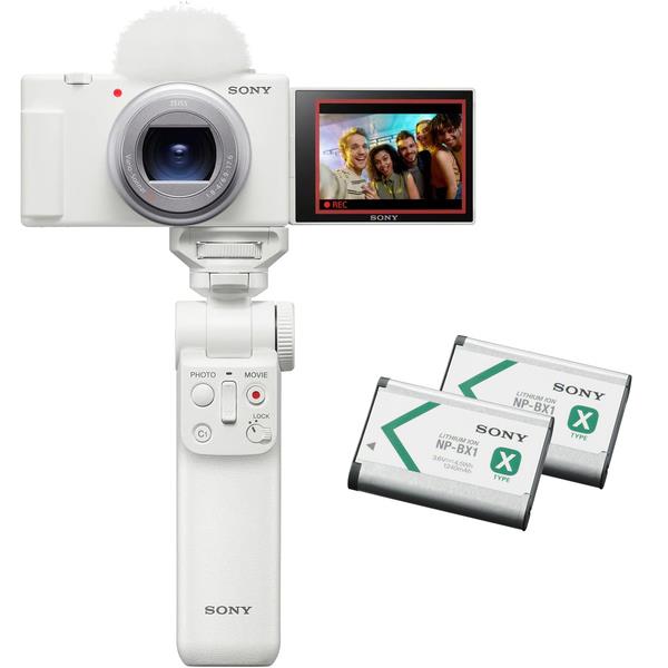 ソニー デジタルカメラ VLOGCAM ZV-1M2G シューティンググリップキット (W) ホワイト... SONY