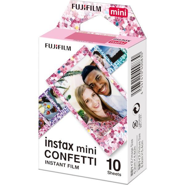 FUJIFILM INS-MINI-CONFETTI インスタントカラーフィルム【instax mini