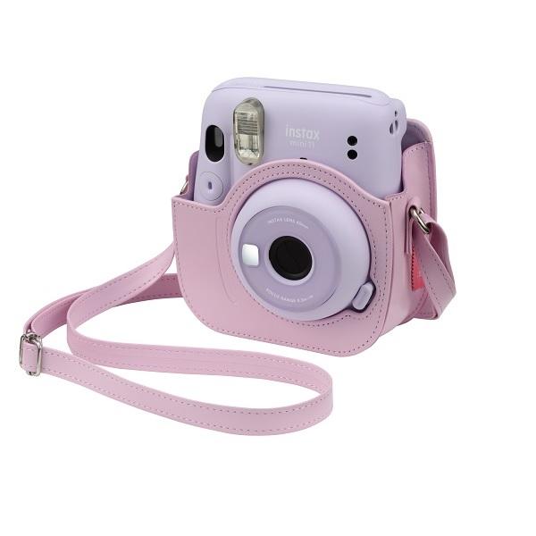 FUJIFILM MINI11-CASE-PURPLE instax mini 11 カメラケース パープル | ノジマオンライン