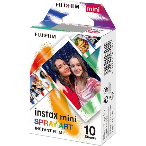 インスタントカラーフィルム【instax mini チェキ用/スプレーアート/10枚入り】 INSTAX-MINI-SPRAYART-WW1