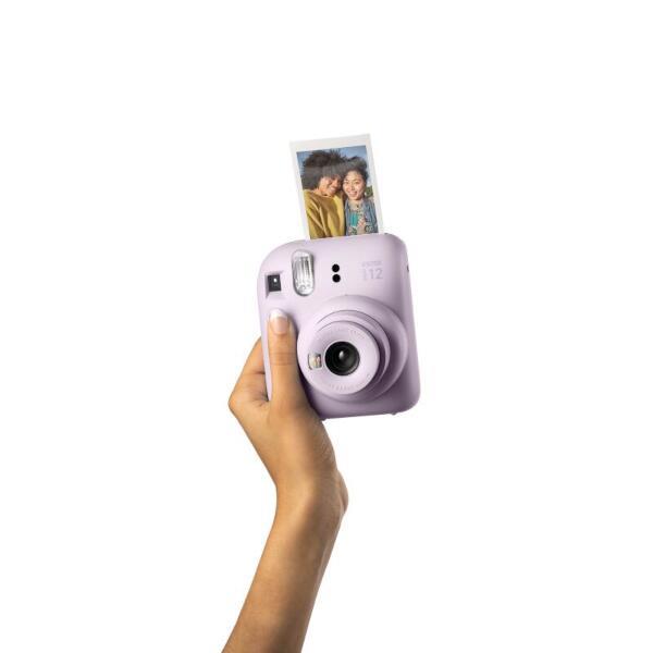 FUJIFILM INSMINI12-PUR インスタントカメラ チェキ instax mini 12