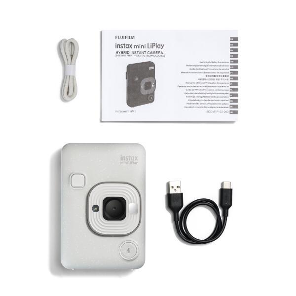 FUJIFILM INS-LIPLAY-C-WH instaxminiLiPlay（ハイブリッド