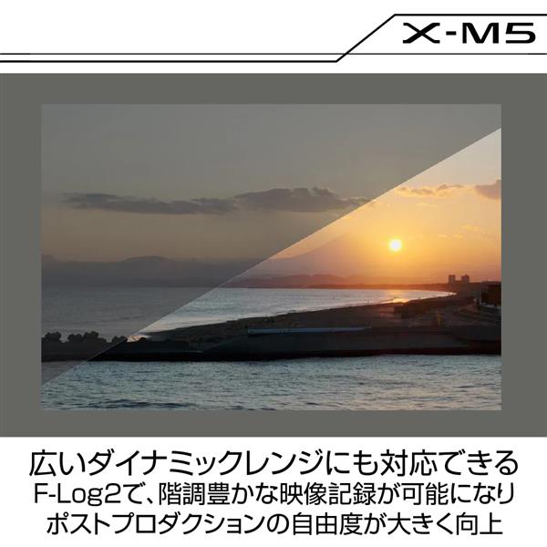 FUJIFILM FX-M5LK-1545-S-JP ミラーレス一眼カメラ X-M5 XC15