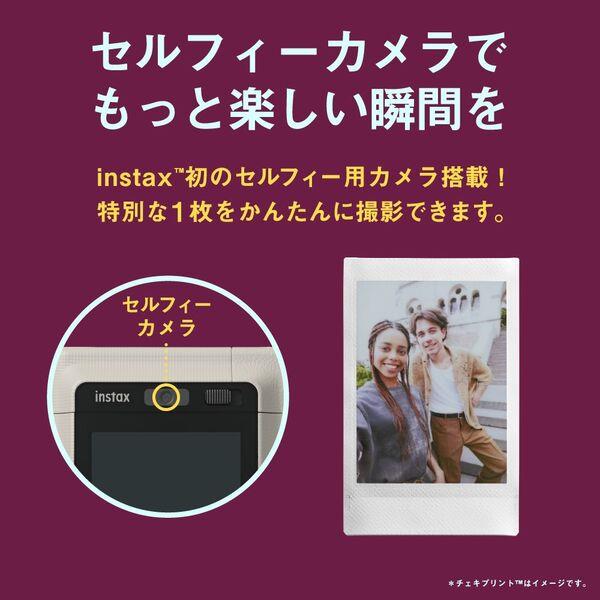 FUJIFILM インスタントカメラ チェキinstax mini LiPlay+［SAND BEIGE
