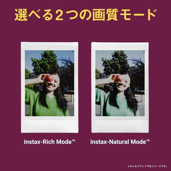 FUJIFILM インスタントカメラ チェキinstax mini LiPlay+［MIDNIGHT