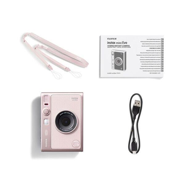 FUJIFILM インスタントカメラ チェキ instax mini Evo［GENTLE ROSE