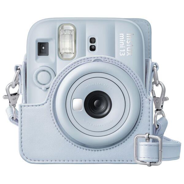 FUJIFILM インスタントカメラ チェキ instax mini 13用ケース ブルー