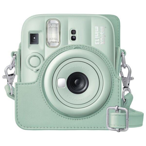 FUJIFILM インスタントカメラ チェキ instax mini 13用ケース グリーン