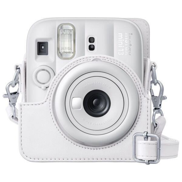FUJIFILM インスタントカメラ チェキ instax mini 13用ケース ホワイト