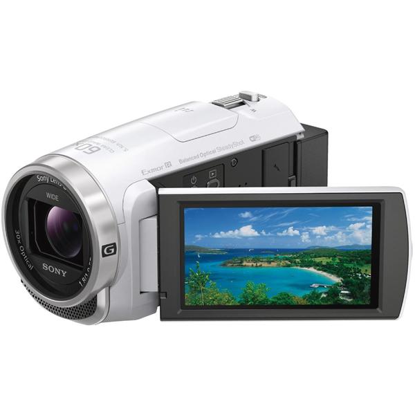 SONY HDR-CX680-W デジタルHDビデオカメラレコーダー Handycam ...