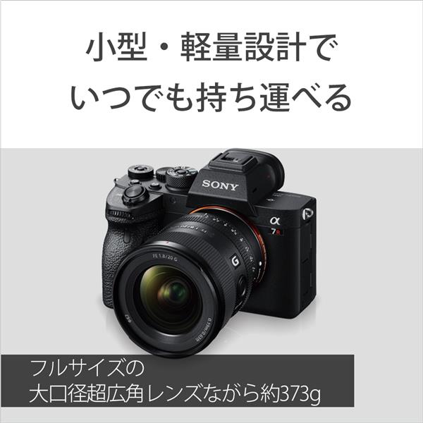 SONY SELFG フルサイズ大口径超広角α Eマウント用単