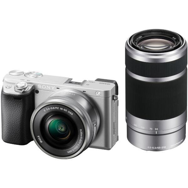 SONY α6400 ダブルズームレンズキット+予備バッテリー+レンズフィルター5年の修理保証付