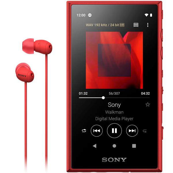 Sony Nw A105hn Rm ヘッドホン付属ポータブルオーディオプレーヤー Walkman ウォークマン A100シリーズ 16gb レッド ノジマオンライン