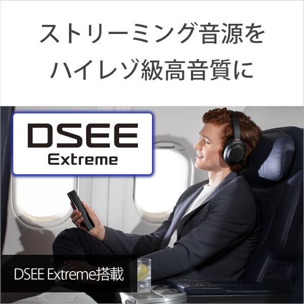 SONY WH-1000XM4-BM ヘッドホン【ワイヤレス/Bluetooth/ハイレゾ対応 