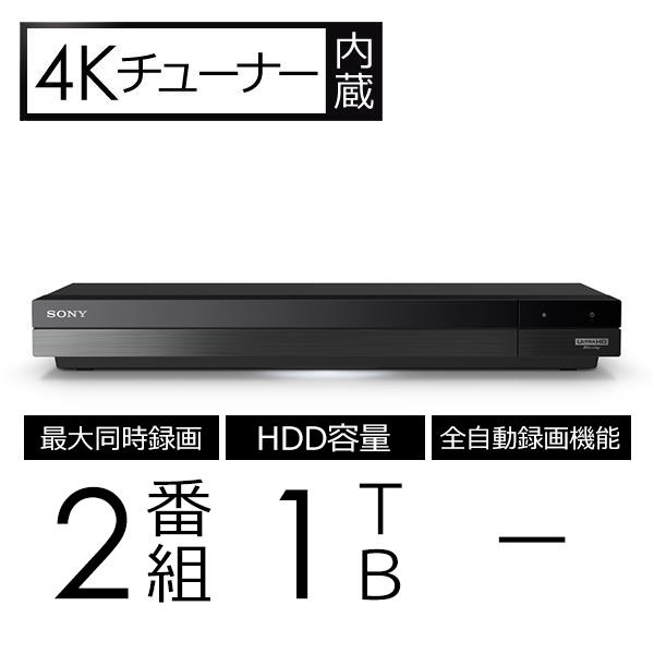 SONY BDZ-FBW1000 BDレコーダー、HDDレコーダーブルーレイレコーダー - 映像機器