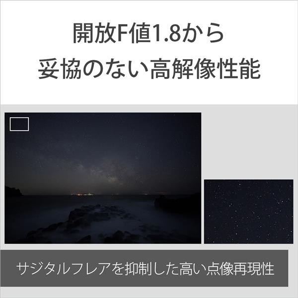 SONY SEL14F18GM 【フルサイズ】【大口径】【超広角】α Eマウント用単