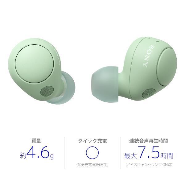 SONY WF CN GZ イヤホンワイヤレス左右分離/Bluetooth/ノイズ