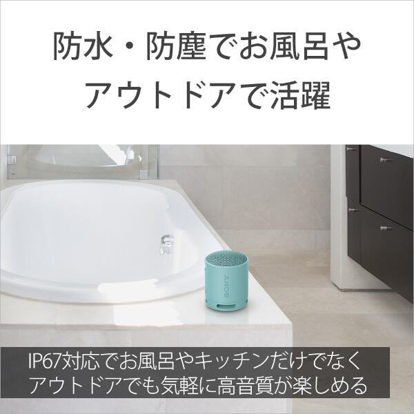 SONY SRS-XB100-DC スピーカー【ワイヤレス/Bluetooth/防水 SONY SRS-XB100-DC スピーカー【ワイヤレス/Bluetooth/防水
