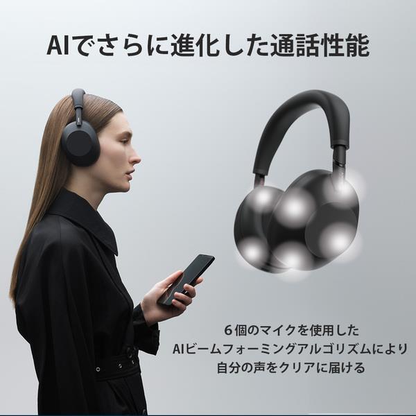 SONY WH-1000XM6-SM ヘッドホン ワイヤレス Bluetooth ハイレゾ