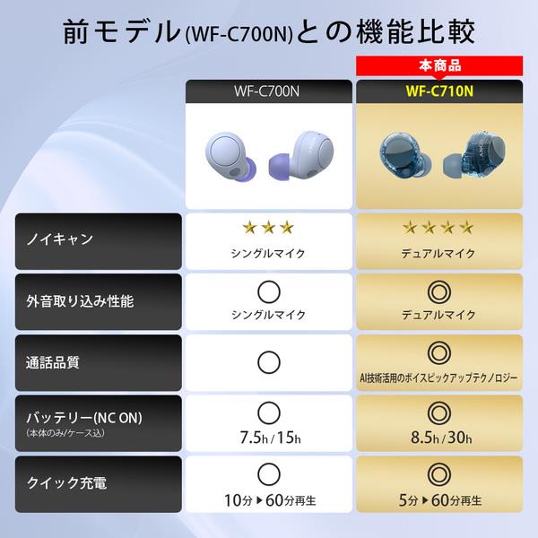 Sony イヤホン【ワイヤレス(左右分離)/Bluetooth/ノイズキャンセリング