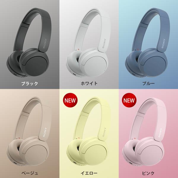 Sony ヘッドホン【ワイヤレス/Bluetooth/マイク対応/最大50時間