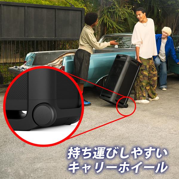 Sony スピーカー TOWER9 ワイヤレス 最長25時間再生 Bluetooth