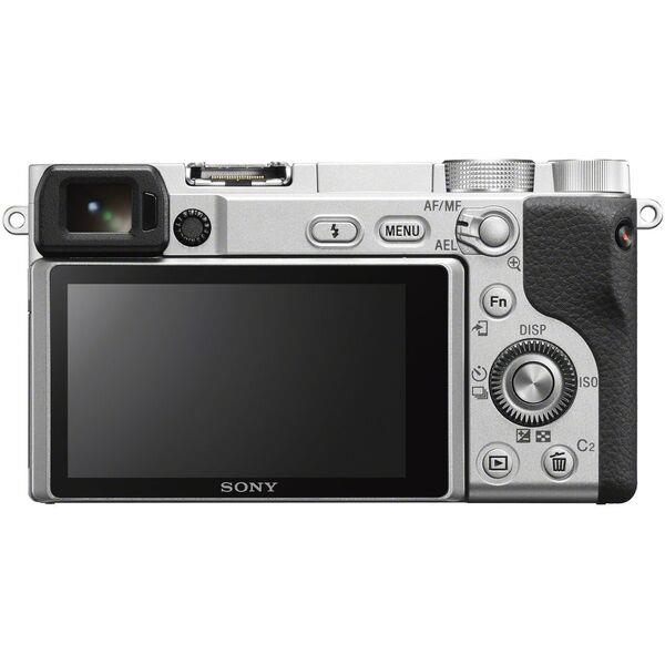 SONY デジタル一眼カメラα6400 ダブルズームレンズキット シルバー