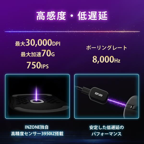 SONY ゲーミングマウス INZONE Mouse-A MSE-G500 | ノジマオンライン