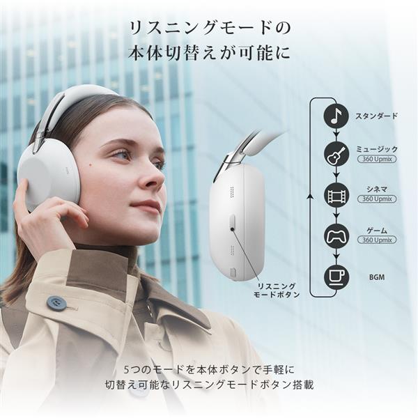 Sony ワイヤレスノイズキャンセリングステレオヘッドセット【ブラック