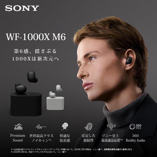 Sony 1000Xシリーズ イヤホン［ワイヤレス(左右分離)/Bluetooth/ノイズ