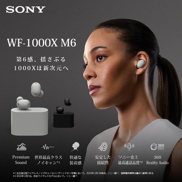 Sony 1000Xシリーズ イヤホン［ワイヤレス(左右分離)/Bluetooth/ノイズ