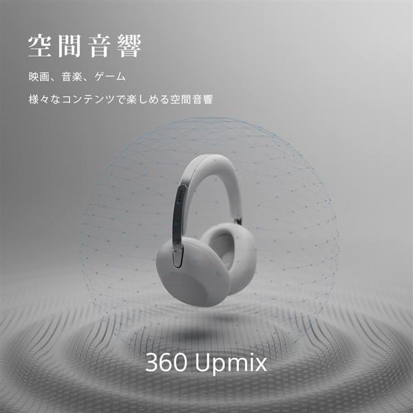 Sony ワイヤレスノイズキャンセリングステレオヘッドセット【プラチナ