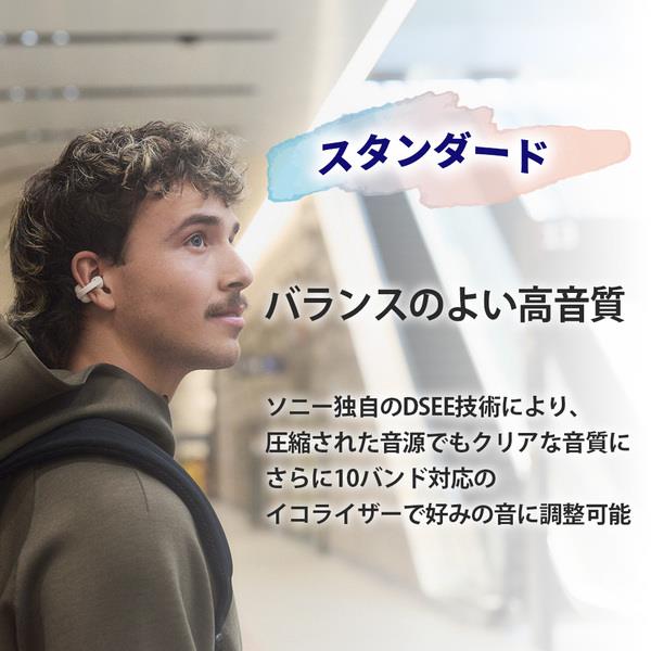 Sony イヤホン LinkBuds Clip イヤカフ型完全ワイヤレスイヤホン 常時