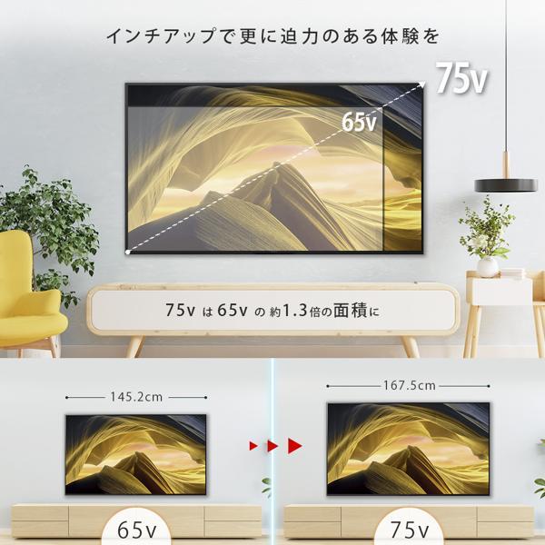 SONY 4K液晶テレビ BRAVIA(ブラビア)【65V型/高画質プロセッサーHDR X1