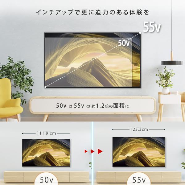 【MONO】SONY BRAVIA 4K液晶テレビ 本体と付属品　50V型 ヨドバシ.com - ソニー SONY BRAVIA（ブラビア） X80Lシリーズ 50V型