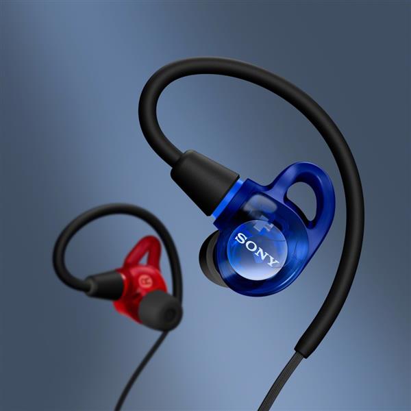 Sony ステレオヘッドホン インイヤーモニター レッド＆ブルー IER-M500