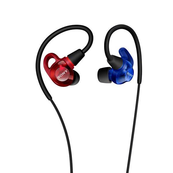 Sony ステレオヘッドホン インイヤーモニター レッド＆ブルー IER-M500