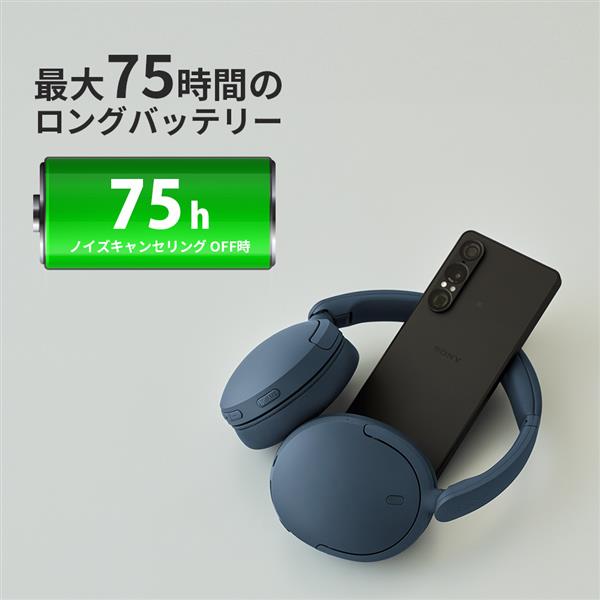 Sony ワイヤレスノイズキャンセリングステレオヘッドセット WH-CH730N